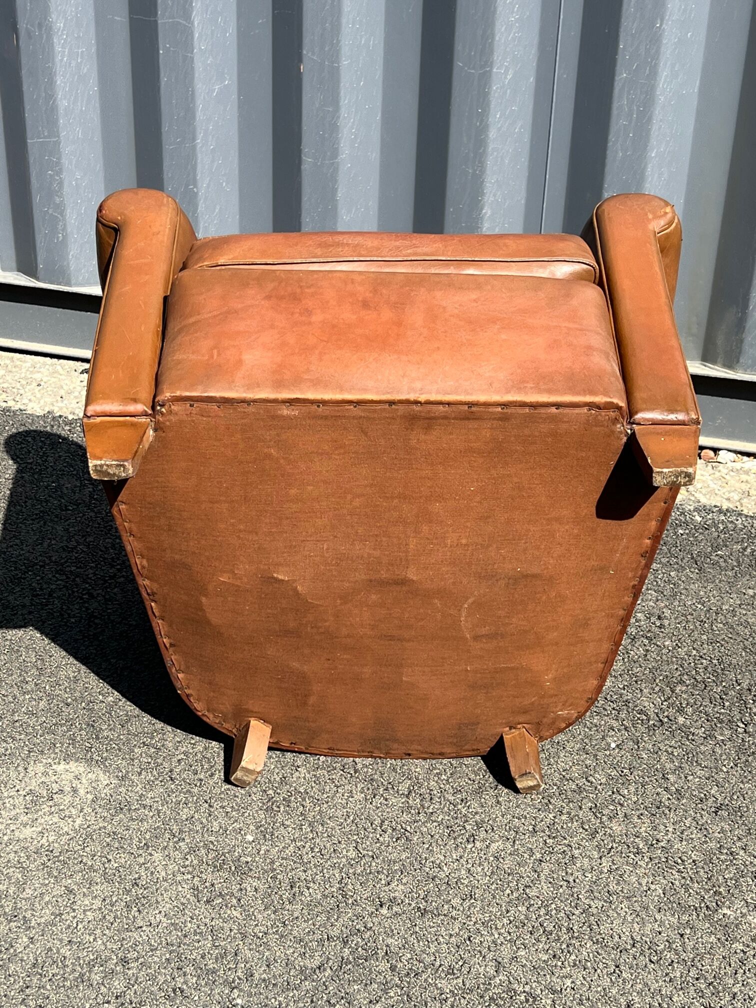 Leather clubs pair from the 1950s