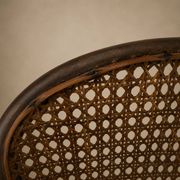 Bentwood and cane nursing chair by J&J Kohn, 1910
