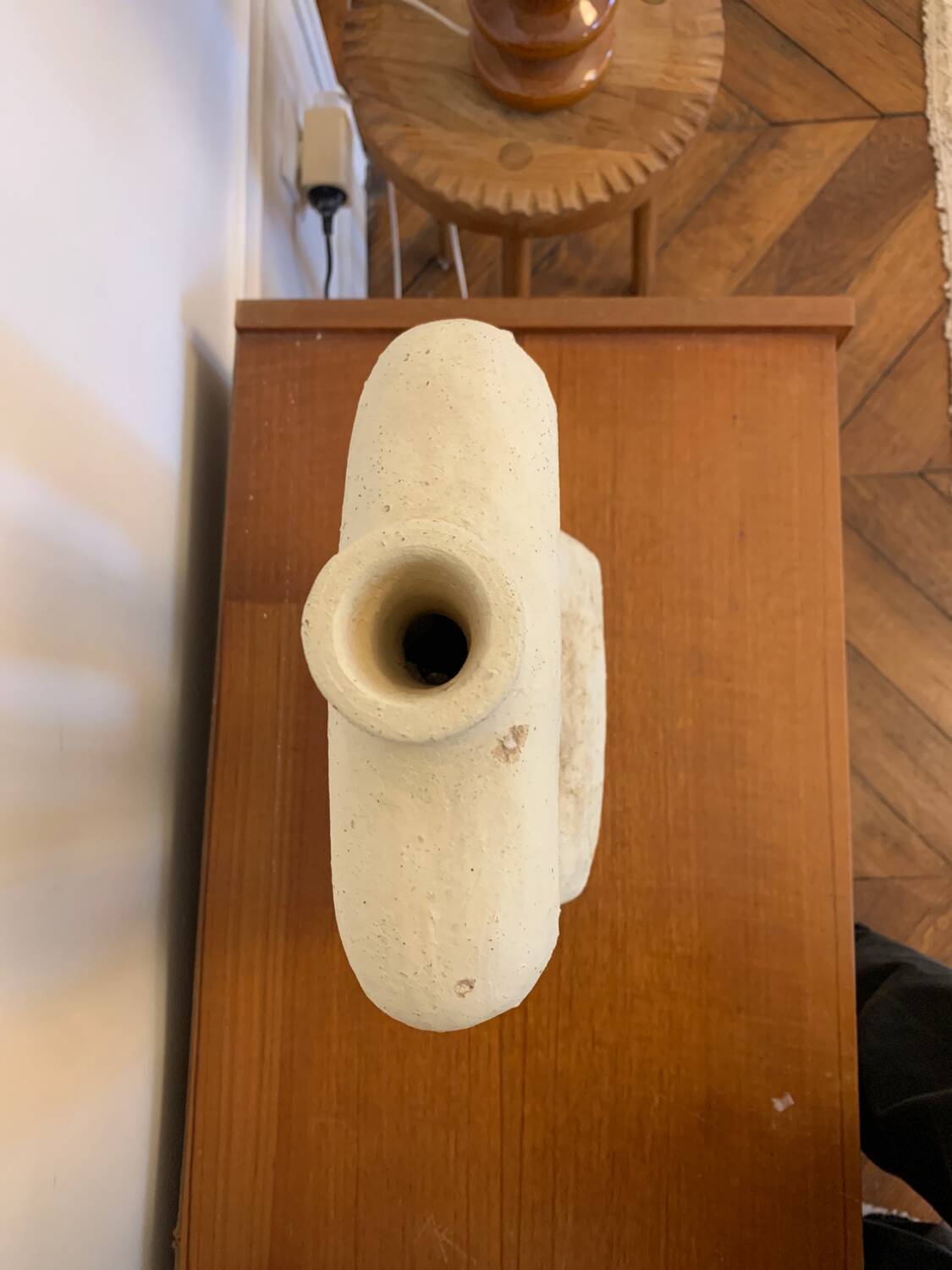 White Tamegroute vase