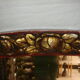 Art nouveau art deco oval mirror