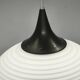 Pair of Space Age Opaline Glass Pendants, Czechoslovakia, 1970s