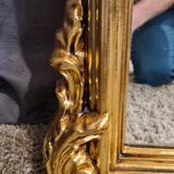 Golden vintage mirror - 180x68cm