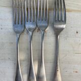 Set of 4 old Nevada Silver D&A forks