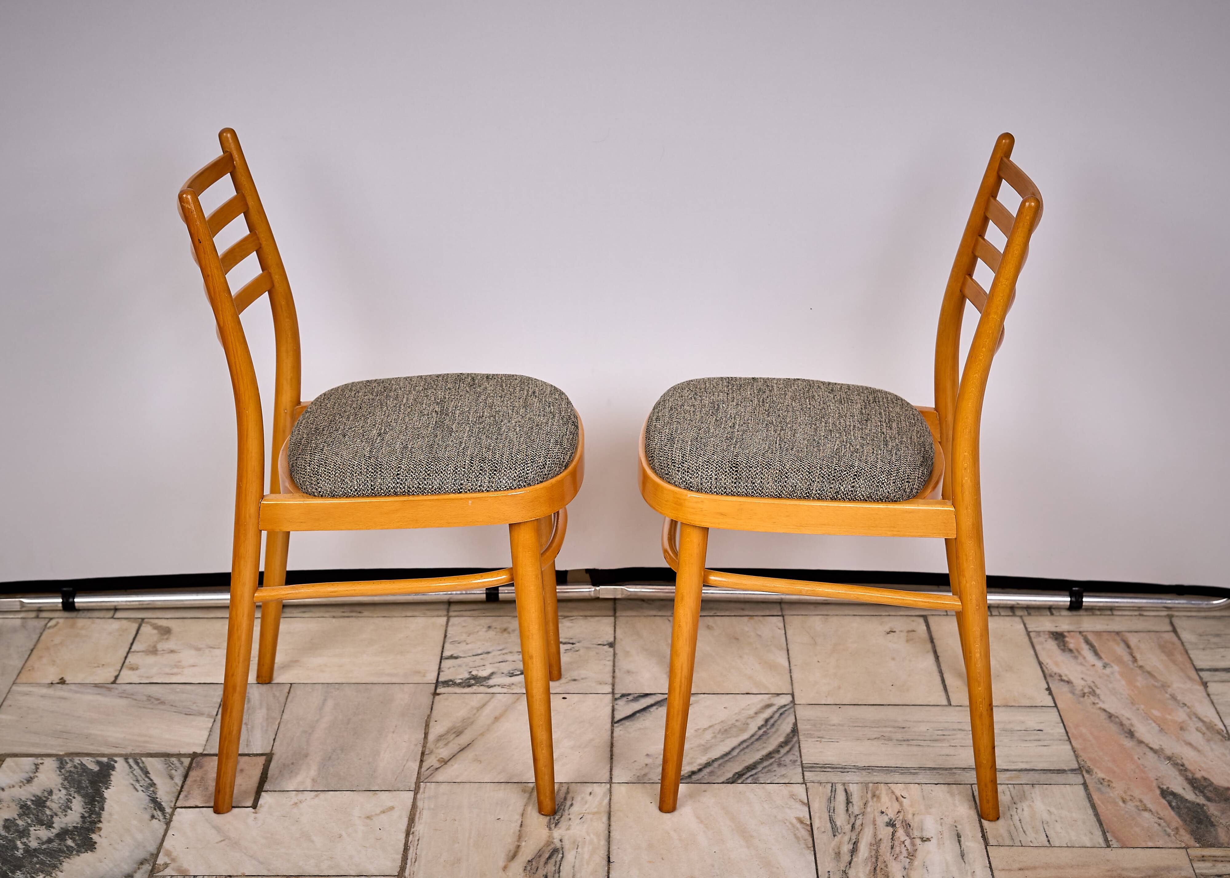 Set of 4 chairs designed by Antonin Suman for TON Czechoslovakia, 1960s