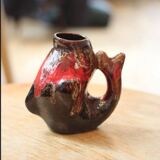 Carafe vase poisson