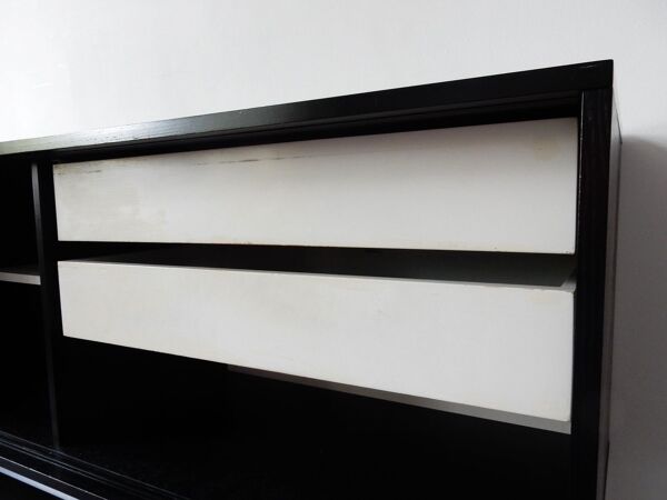 Enfilade KW85 noire et blanche par Martin Visser pour 't Spectrum années 1960