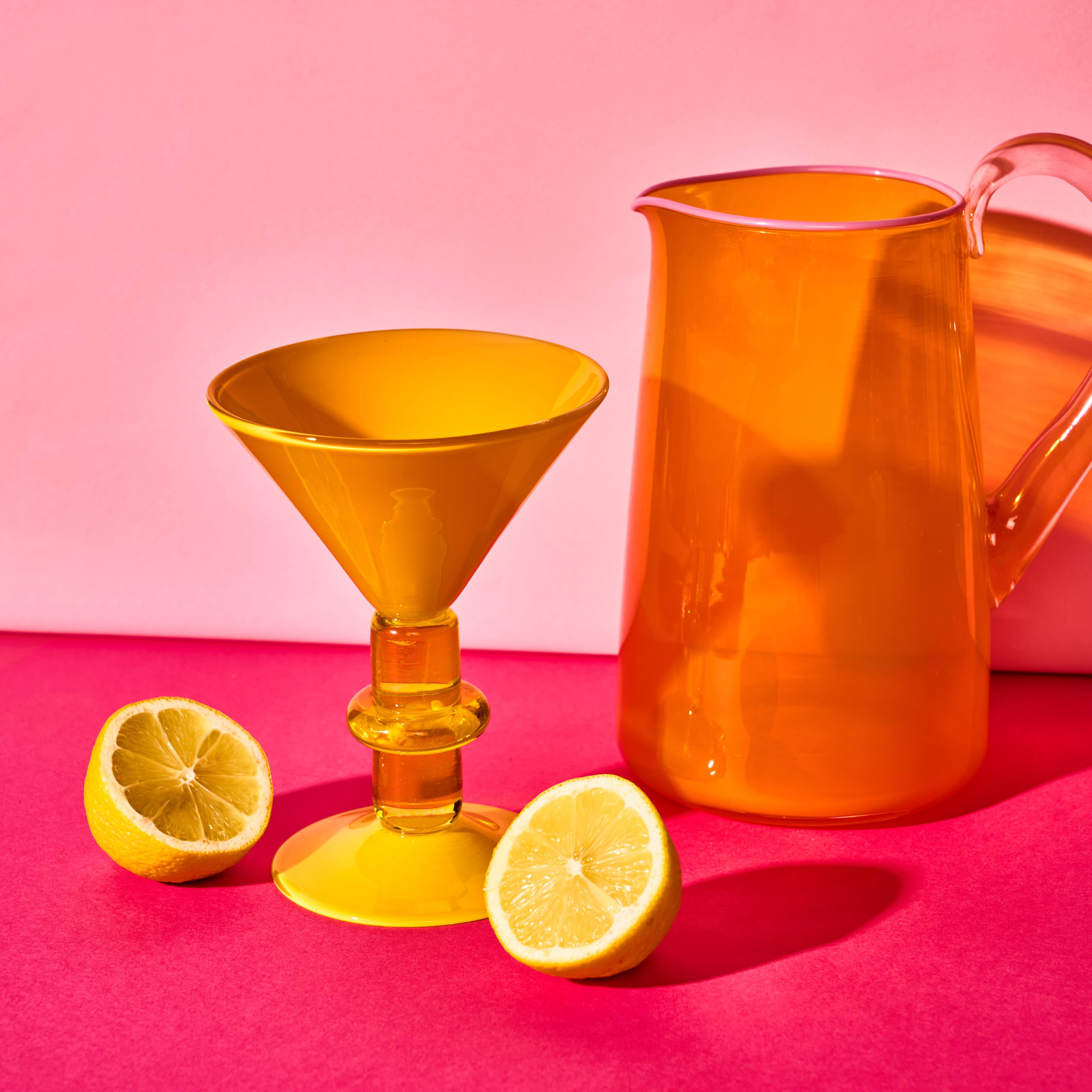 Miami Martini Glass in Sunshine