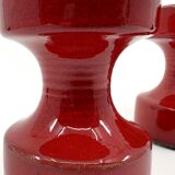 2 Steuler ceramic candle holders • Design Cari Zalloni • Circa 60-70