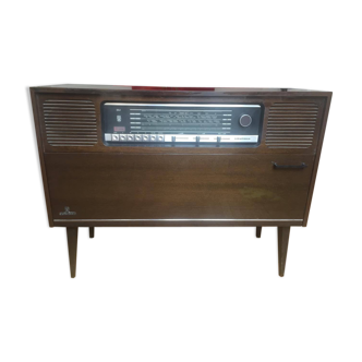 Meuble tourne disque et radio Grundig