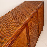Vivai del Sud rattan sideboard, 1970