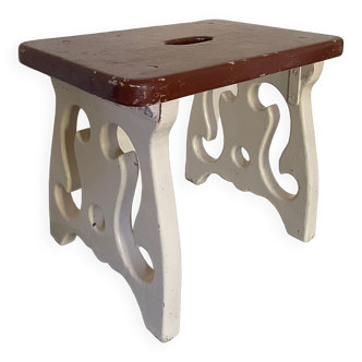 Wooden stool