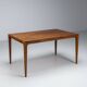 Kai Winding dining table in rosewood Poul Hundevad Denmark 1960