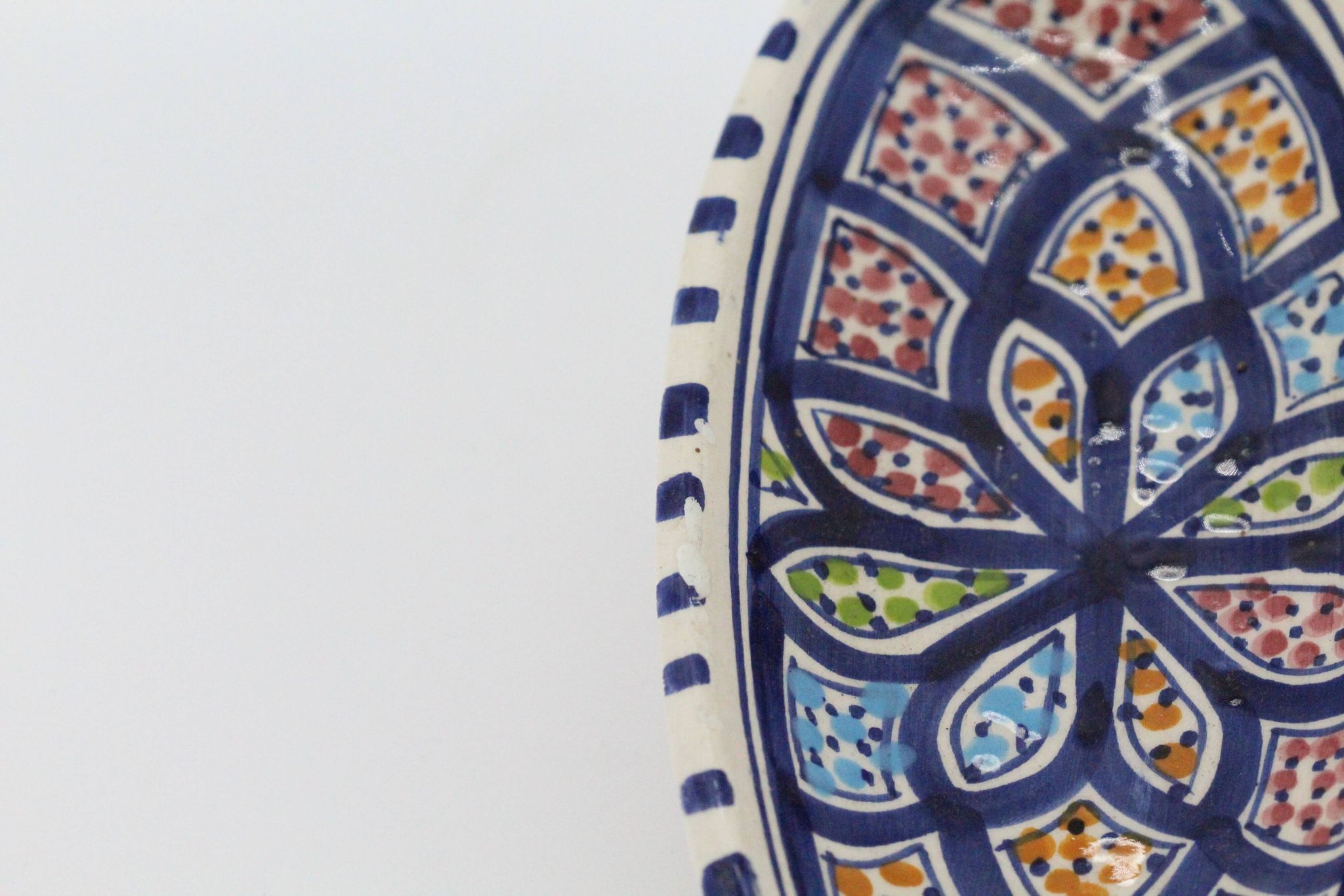 Moroccan ceramic ramequin