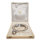 Christofle – Silver-plated porridge service – Original box –