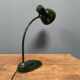 Dark green Kandem Bauhaus desk lamp model 1087 from the 1930s