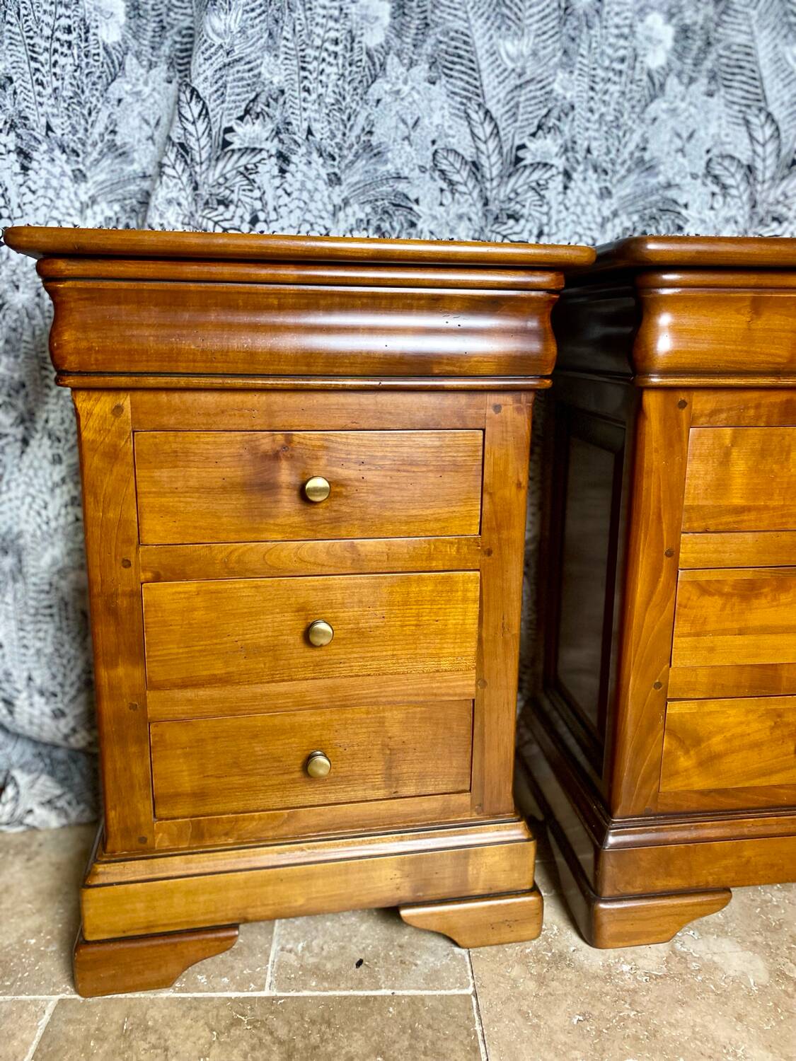 Louis Philippe bedside tables