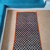 Tapis berbere damier noir 120*210cm