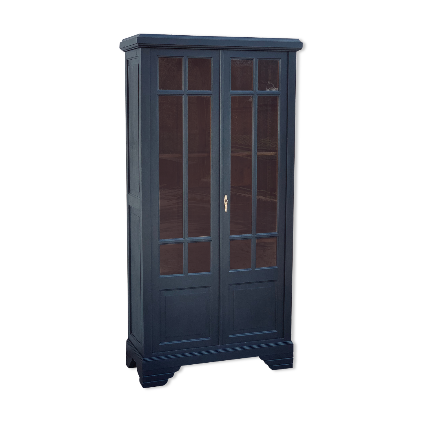 Glass-glazed Parisian wardrobe 1930