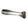 Silver-plated metal sugar tongs