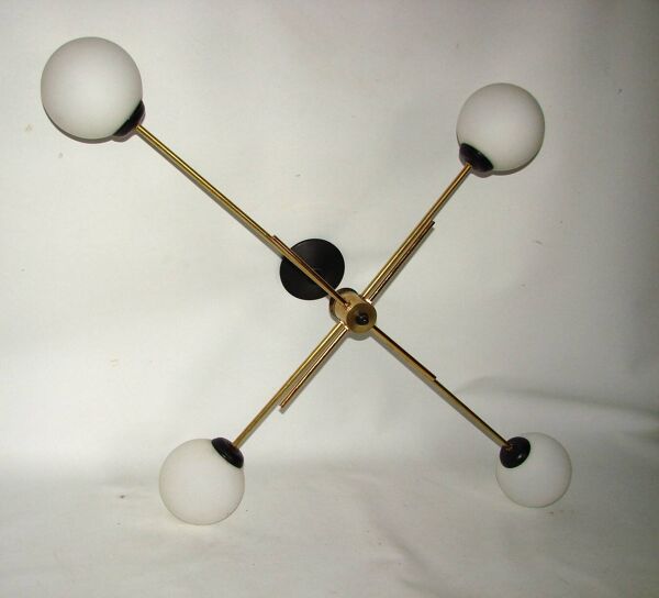 Chandelier de style Stilnovo, 1960s