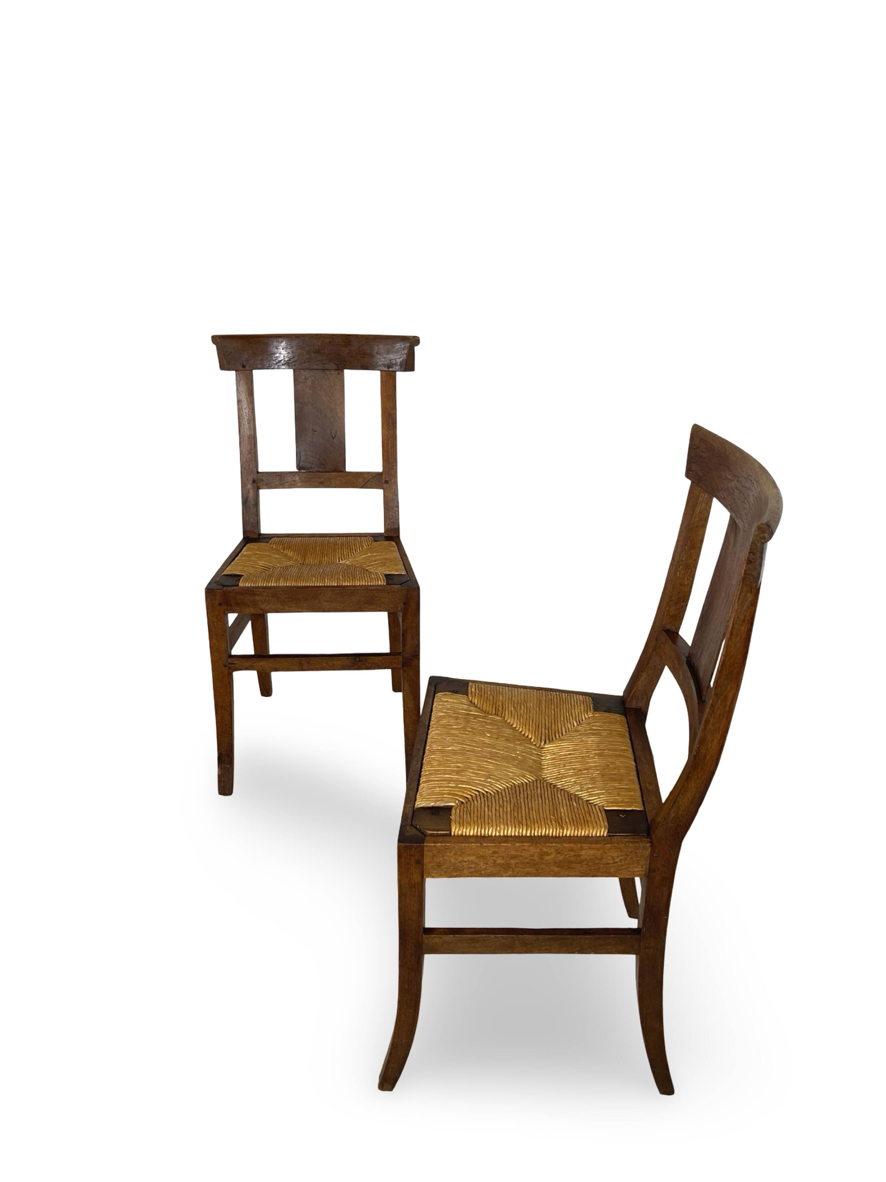 italian rustic chairs 1890s