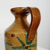 Ceramic vase, mustard