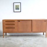 Danish teak sideboard * Sliding doors * 183 cm