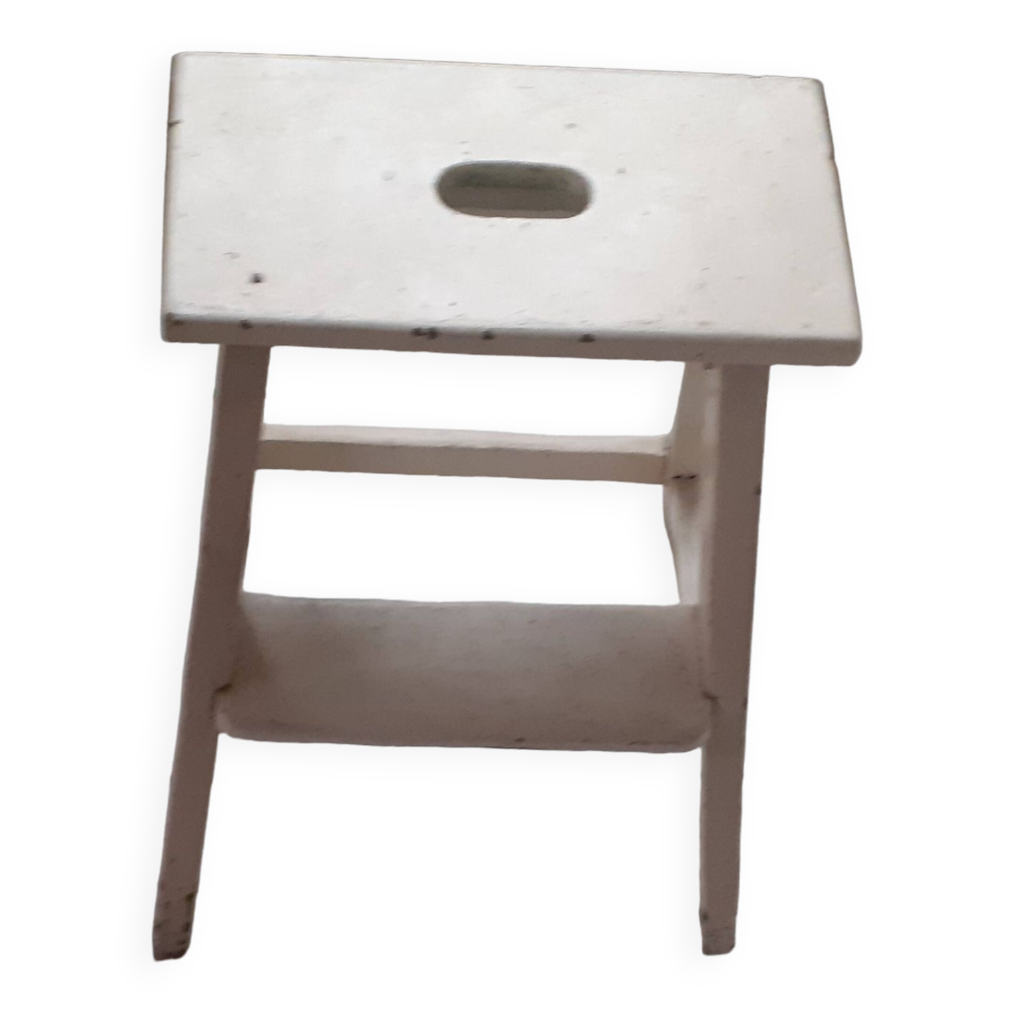 Old wooden stepladder 2 steps