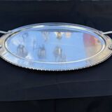 Large tray – Silver-plated metal – Goldsmith Bouillet & Bourdelle
