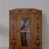 Vintage wooden children's room cabinet