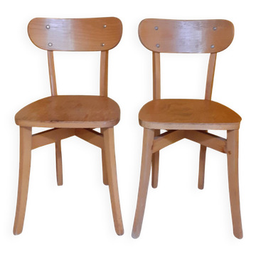 Pair of bistro chairs
