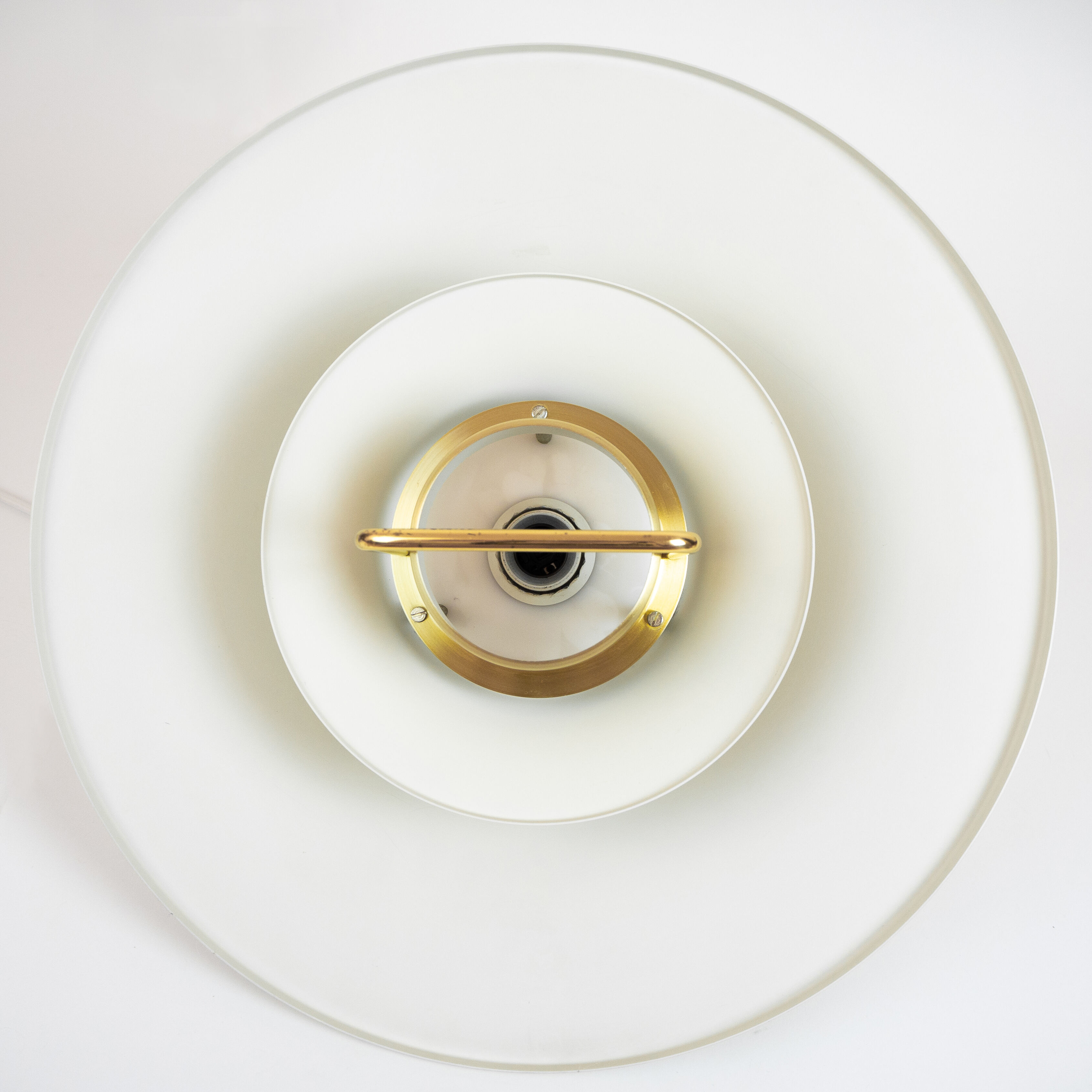 Danish vintage pendant lamp Lyskaer, 1970s