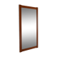 Scandinavian vintage teak mirror from 1960s
