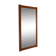 Scandinavian vintage teak mirror from 1960s