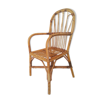 Rattan armchair 70