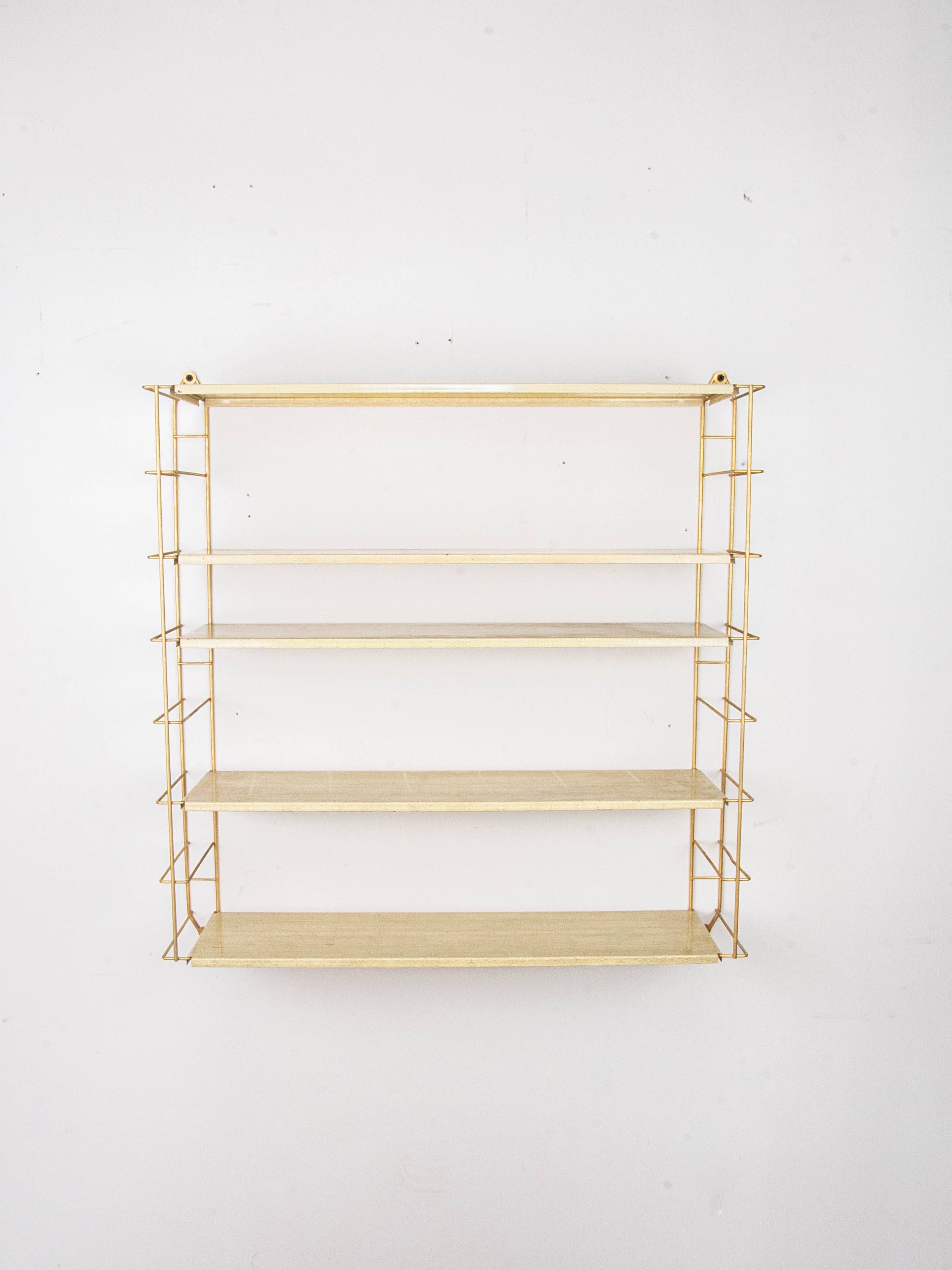 String wall shelf