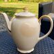 White and golden teapot villeroy and boch