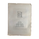 Gravure d’architecture ancienne