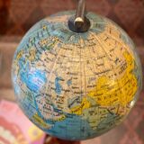 Vintage earth globe