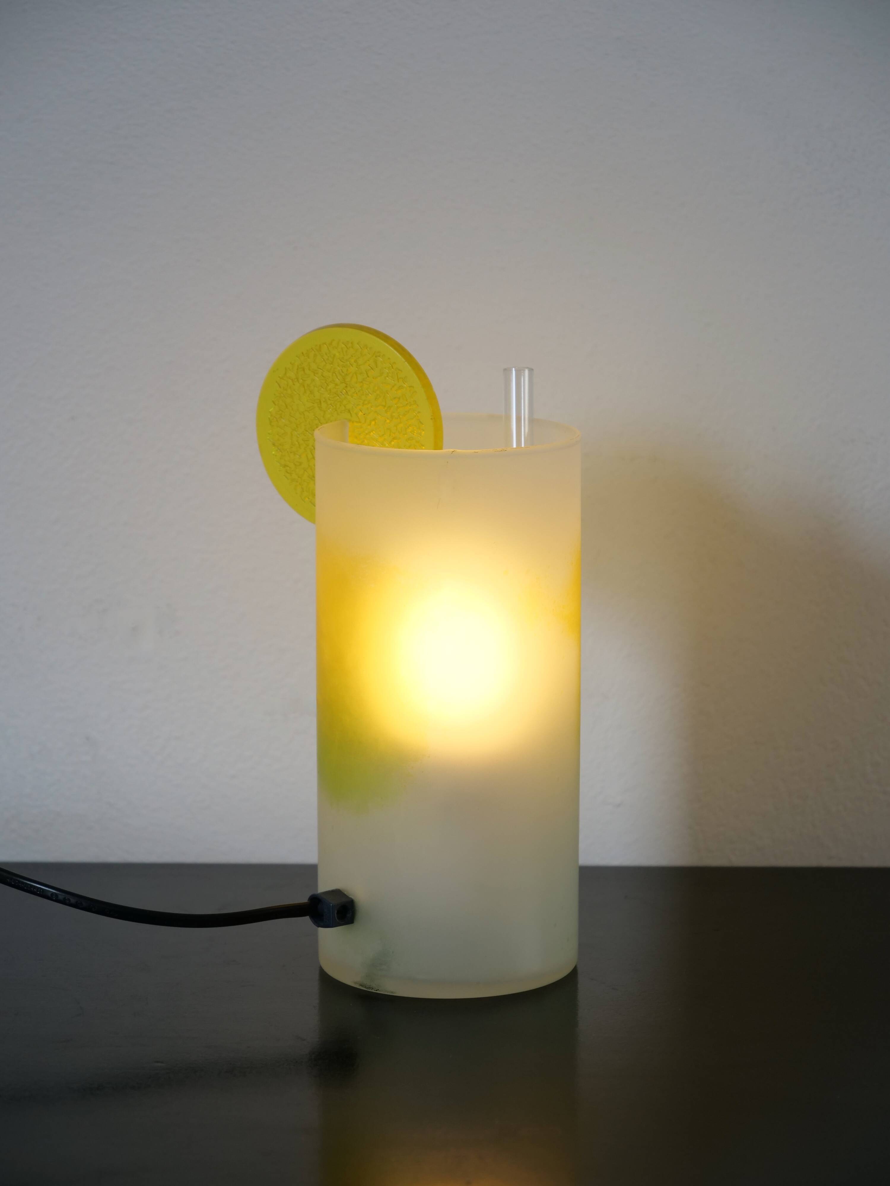 Cocktail deco lamp 80's