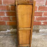 Antique louis xv style weekly chest wood 7 drawers & vintage metal handles