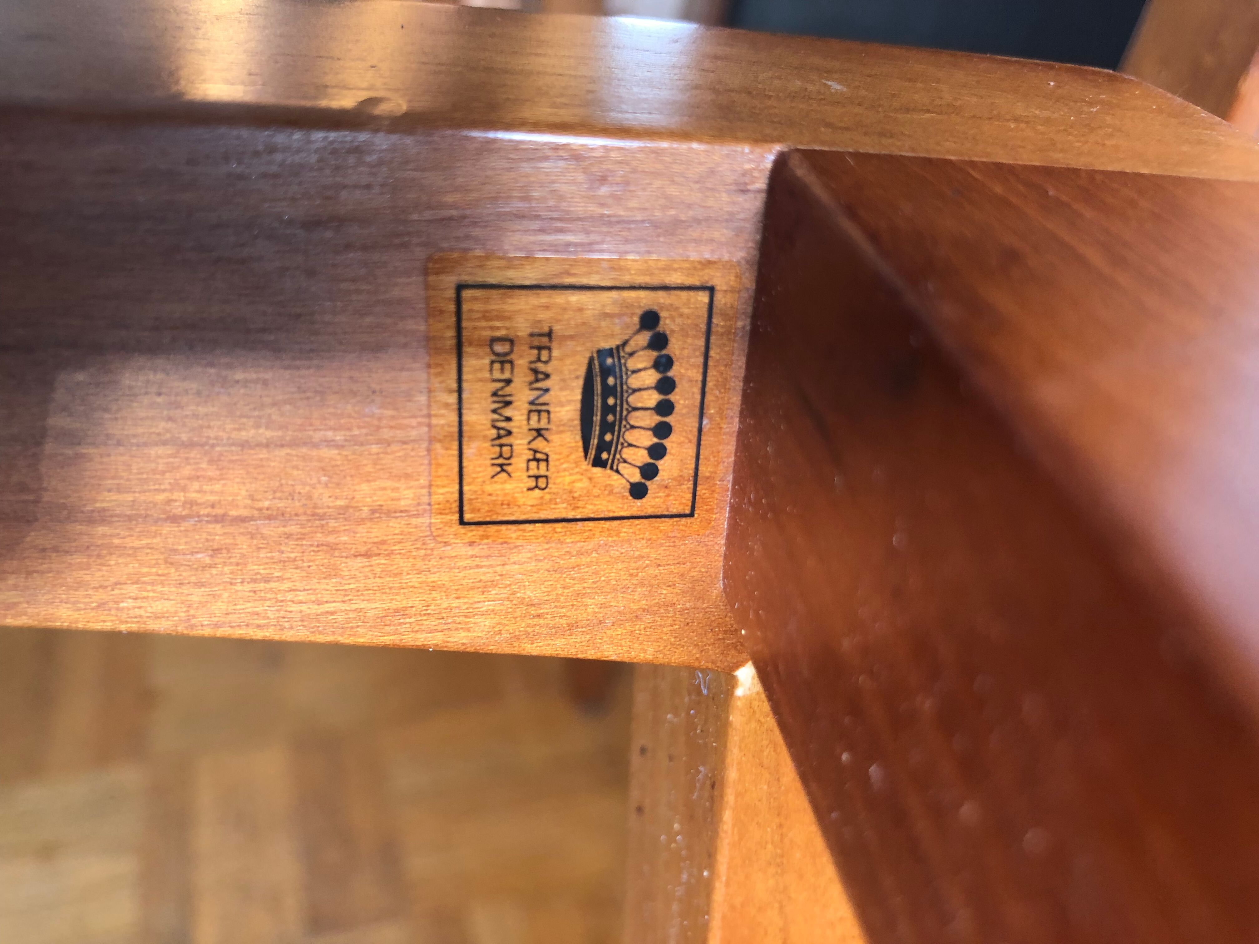 4 scandinavian leather chairs from Tranekær