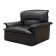 Leather armchair, Italian design, 1960s, production: Italy