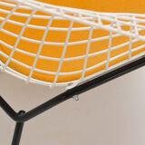 Diamond chair - yellow seatpad