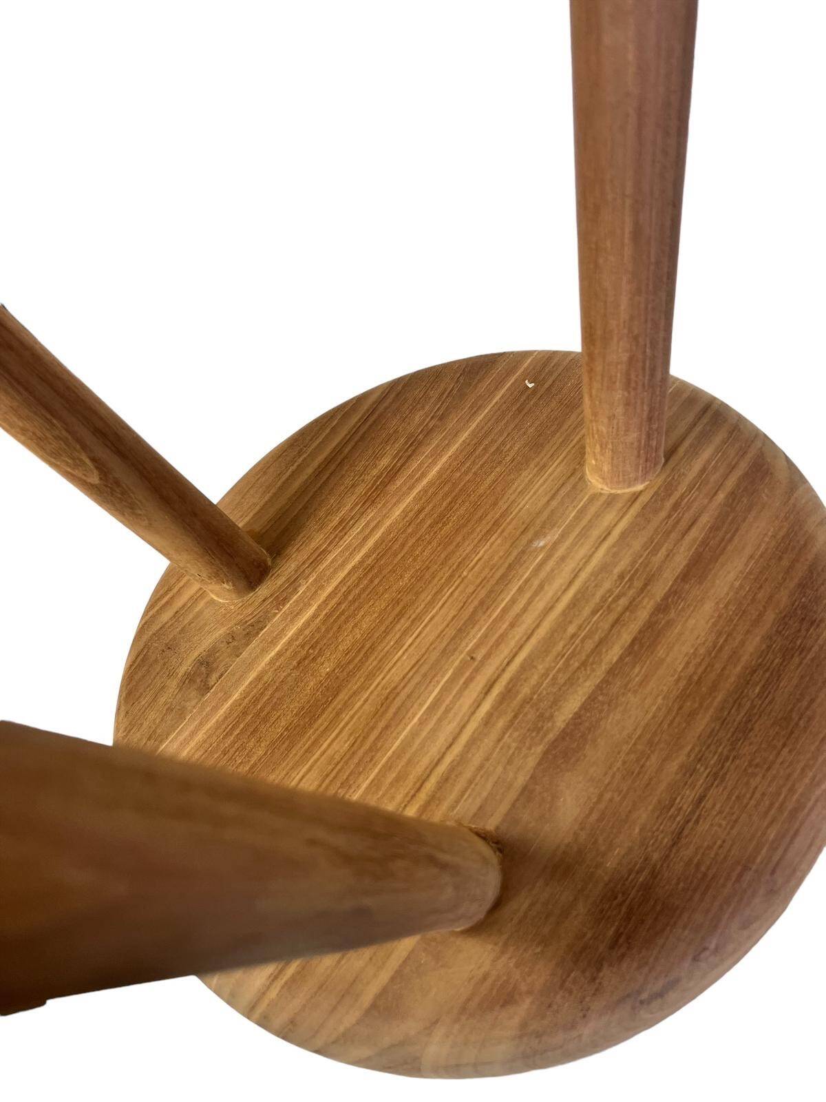 Teak wood stool