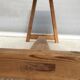 Table basse tréteau d'atelier d'atelier Pin