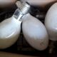 Lot de 4 suspensions industrielles XX°