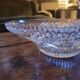 Cut glass cup from the 1950s–60s.