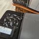 1950s Chippendale bedside tables with black glass