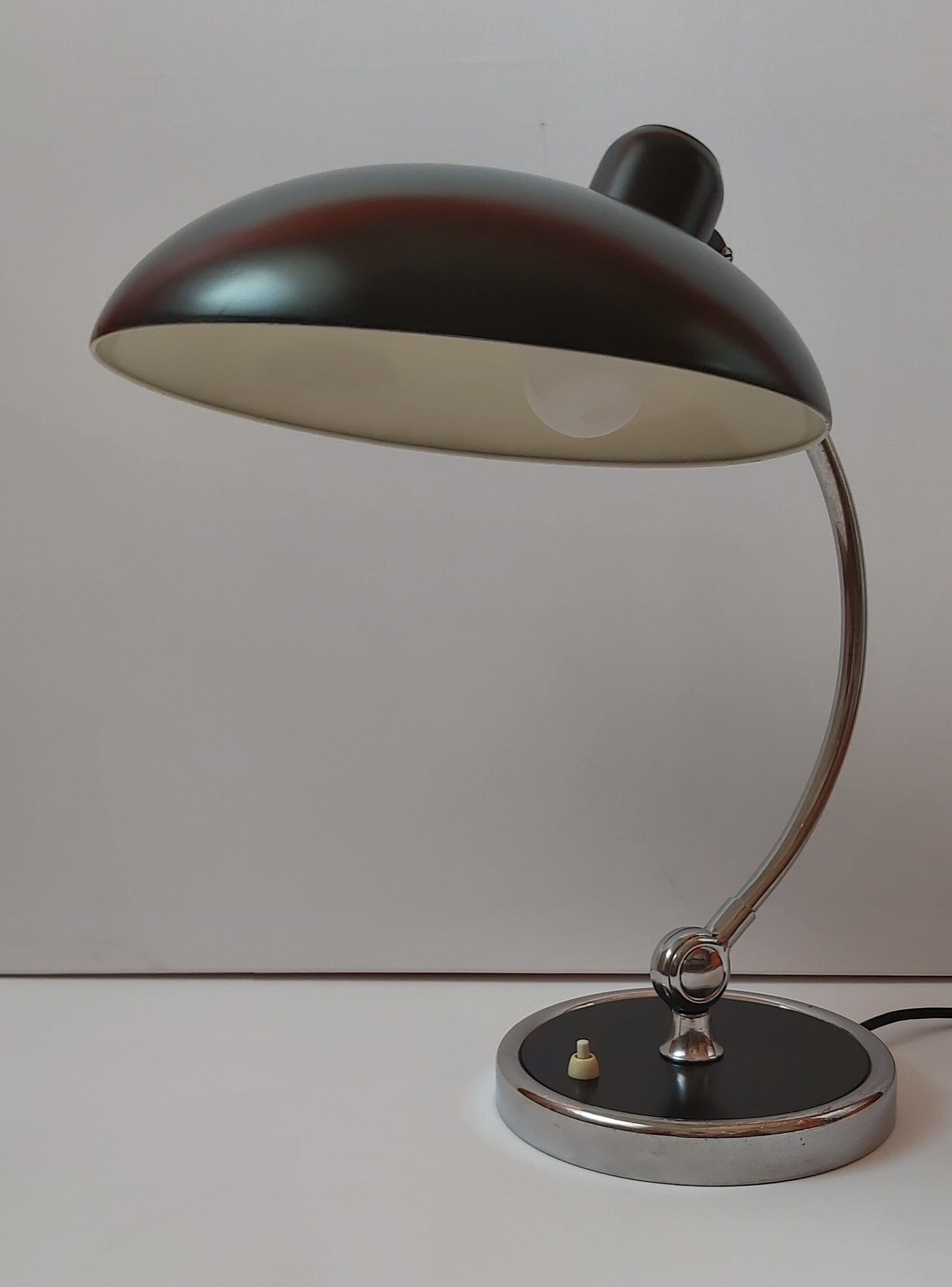 Desk lamp by C. Dell for Kaiser Idell, Germany, 1950